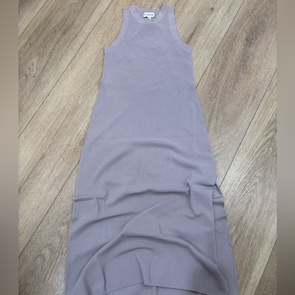 PURPLE The Drop- Gabriela Sleeveless Lavender Dress